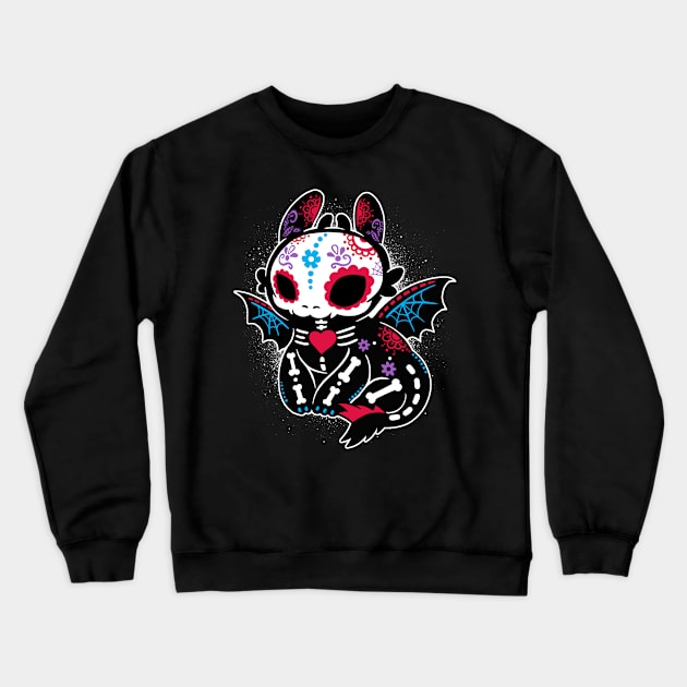 Calavera fury Crewneck Sweatshirt by NemiMakeit